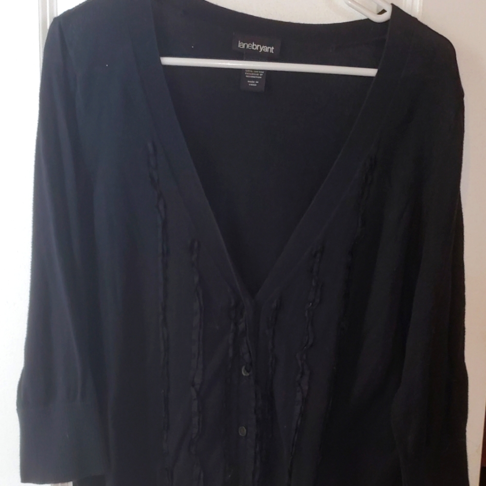 Cardigan lane bryant black